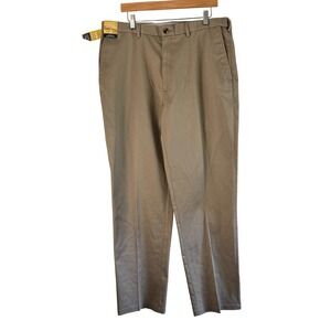 Haggar‎ Classic Fit Stretch Twill Comfort Waistband Pants 38x34